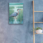 Epic Art 'Wetland Heron I' by Tim O'Toole, Acrylic Glass Wall Art,16x24