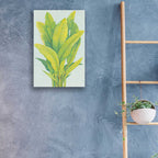 Epic Art 'Chartreuse Tropical Foliage I' by Tim O'Toole, Acrylic Glass Wall Art,16x24