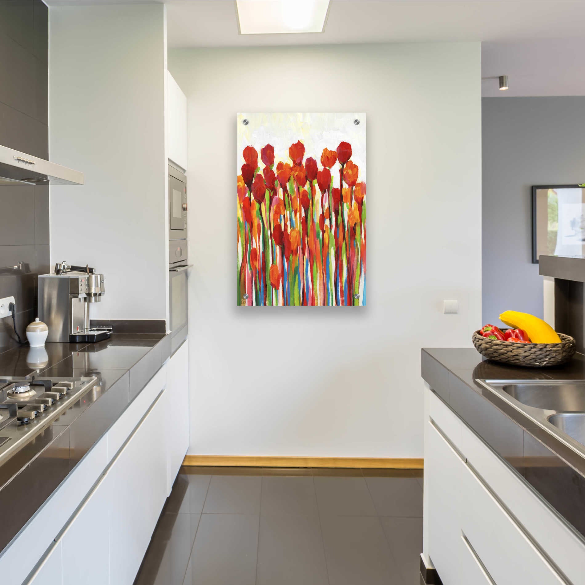 Epic Art 'Bursting with Color II' by Tim O'Toole, Acrylic Glass Wall Art,24x36