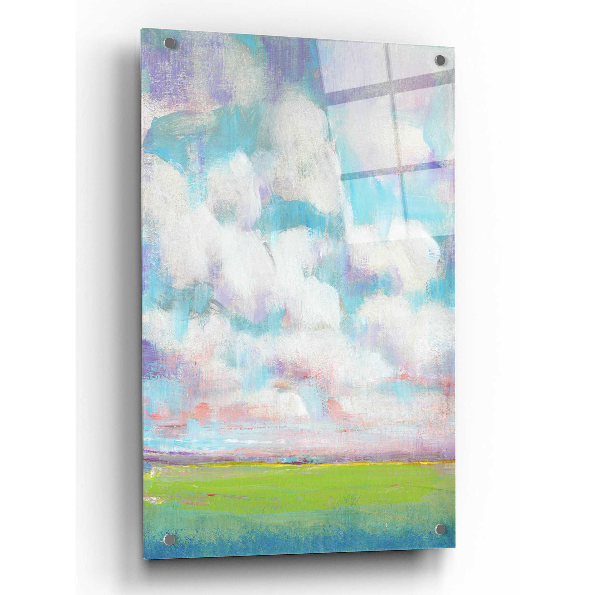 Epic Art 'Clouds in Motion II' by Tim O'Toole, Acrylic Glass Wall Art,24x36