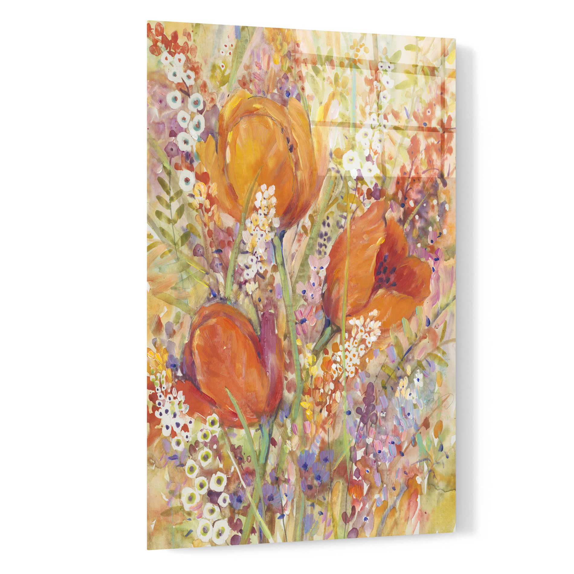 Epic Art 'Spring Bloom I' by Tim O'Toole, Acrylic Glass Wall Art,16x24