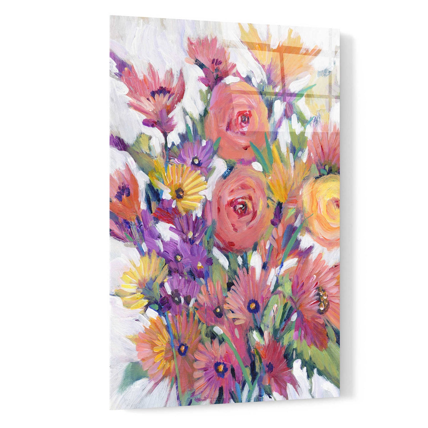Epic Art 'Spring in Bloom I' by Tim O'Toole, Acrylic Glass Wall Art,16x24