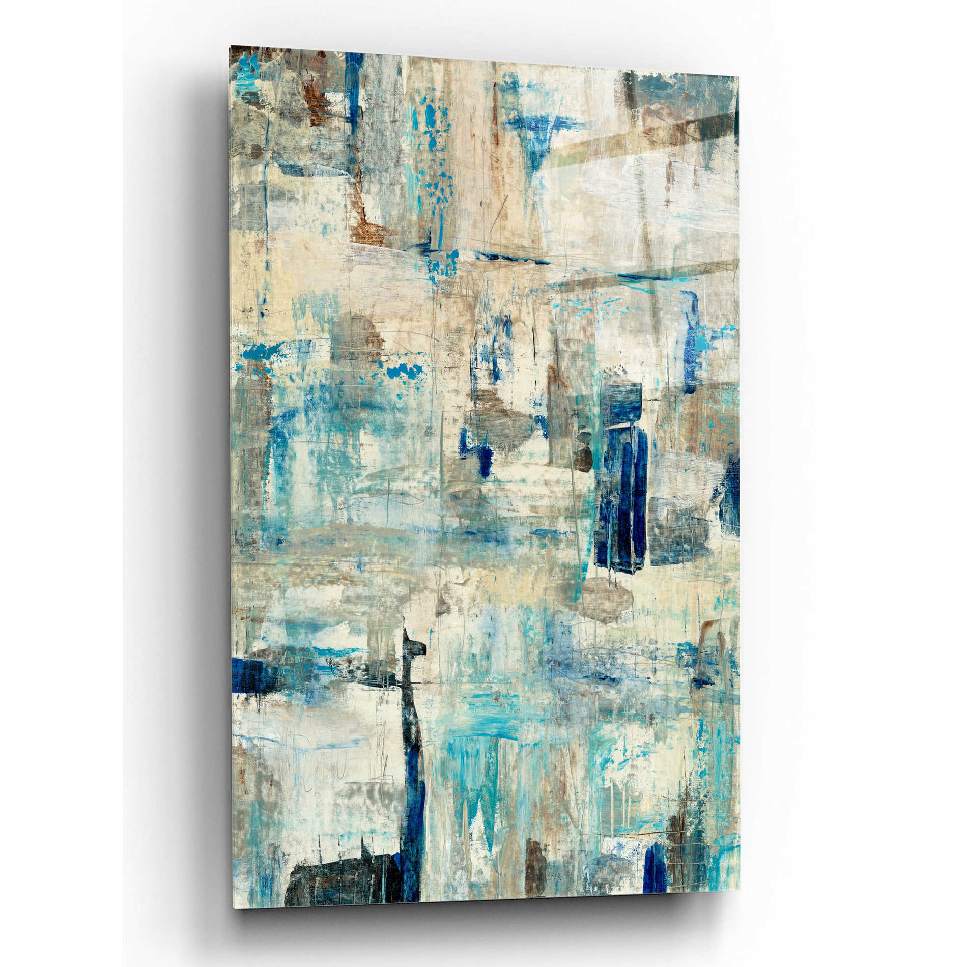 Epic Art 'Aqua Separation I' by Tim O'Toole, Acrylic Glass Wall Art,12x16