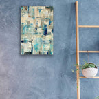 Epic Art 'Aqua Separation I' by Tim O'Toole, Acrylic Glass Wall Art,16x24
