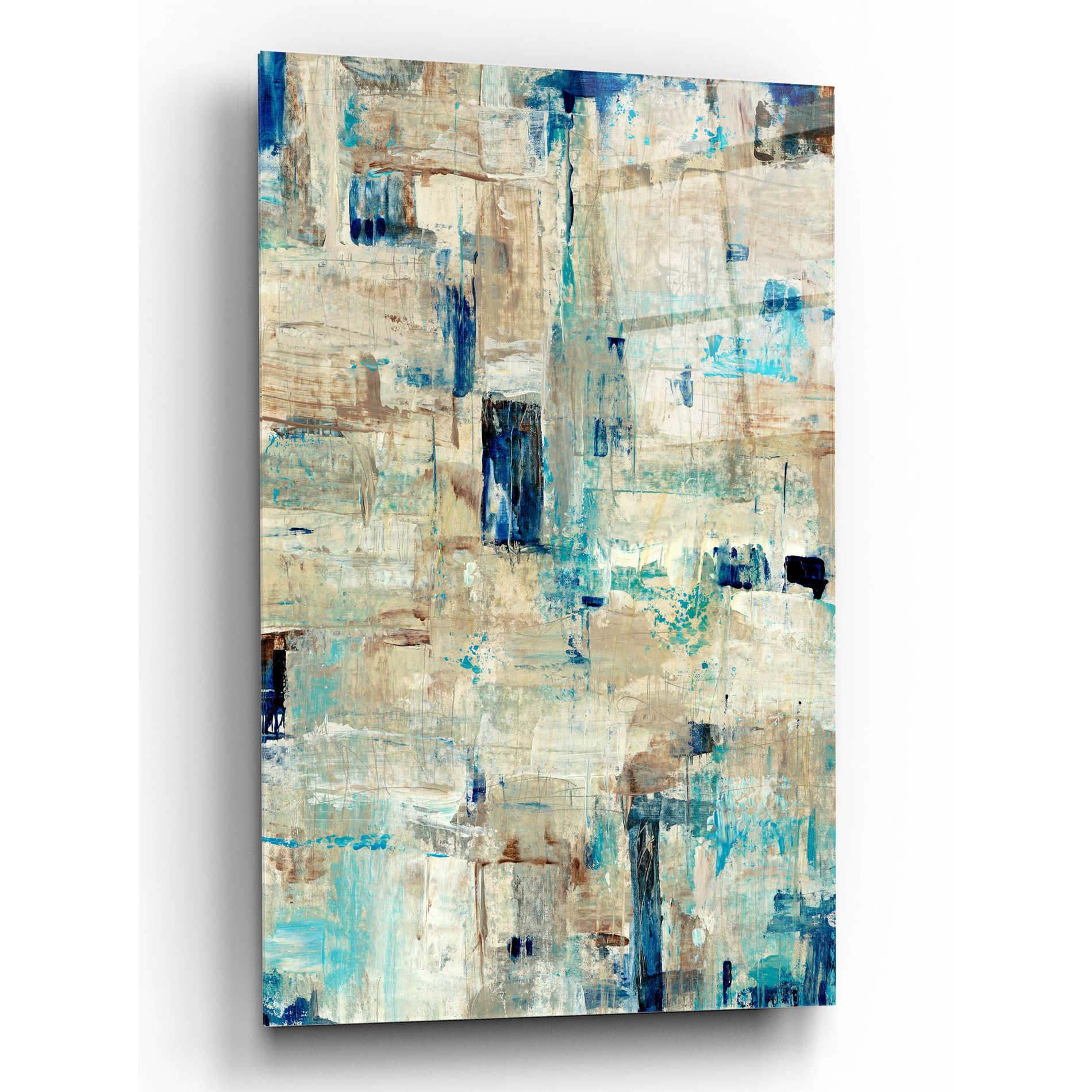 Epic Art 'Aqua Separation II' by Tim O'Toole, Acrylic Glass Wall Art,12x16