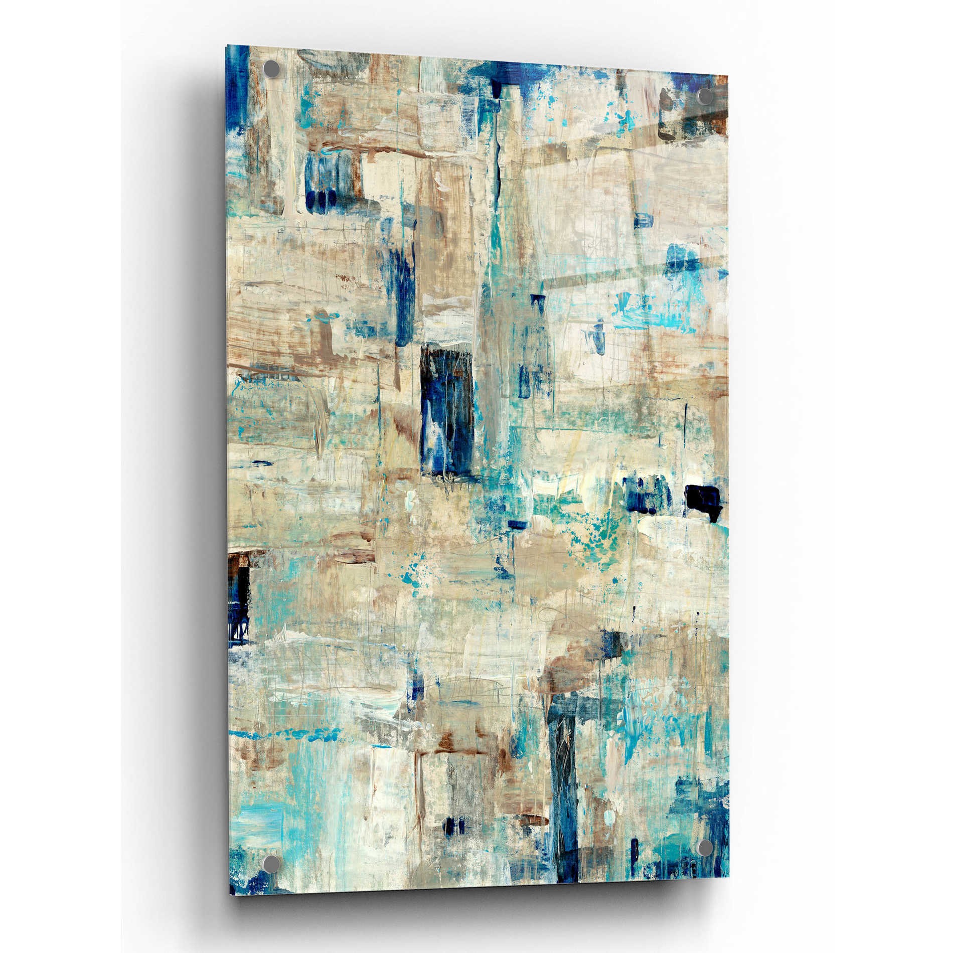 Epic Art 'Aqua Separation II' by Tim O'Toole, Acrylic Glass Wall Art,24x36