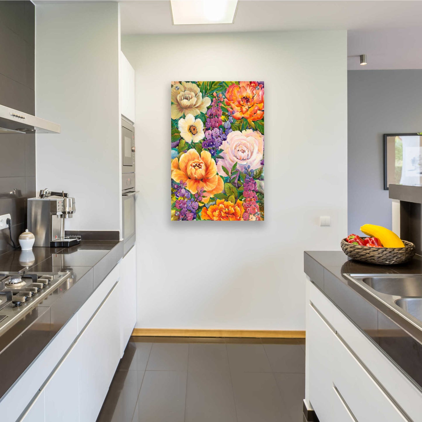 Epic Art 'Flower Bouquet I' by Tim O'Toole, Acrylic Glass Wall Art,24x36