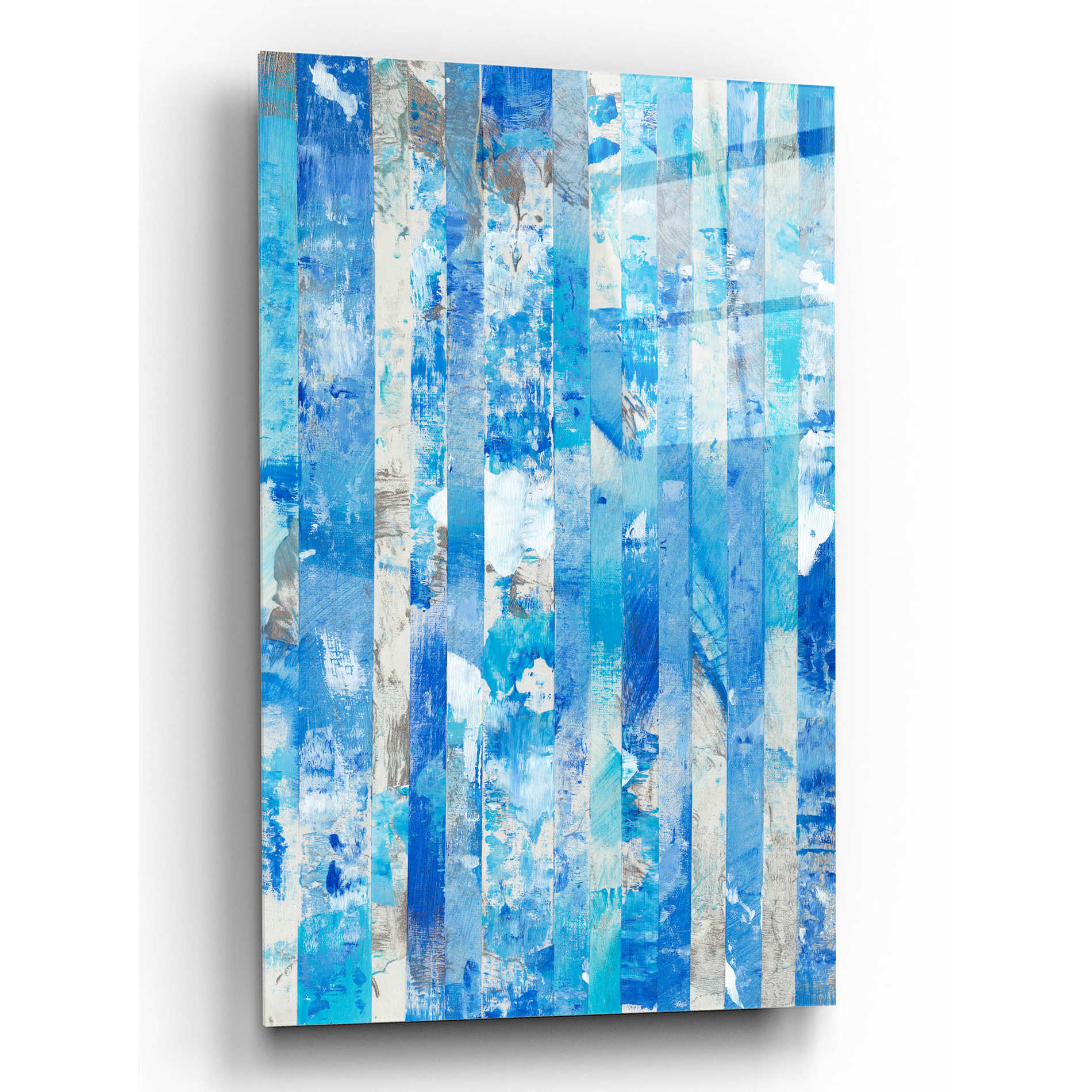 Epic Art 'Shifting Blues II' by Tim O'Toole, Acrylic Glass Wall Art,12x16