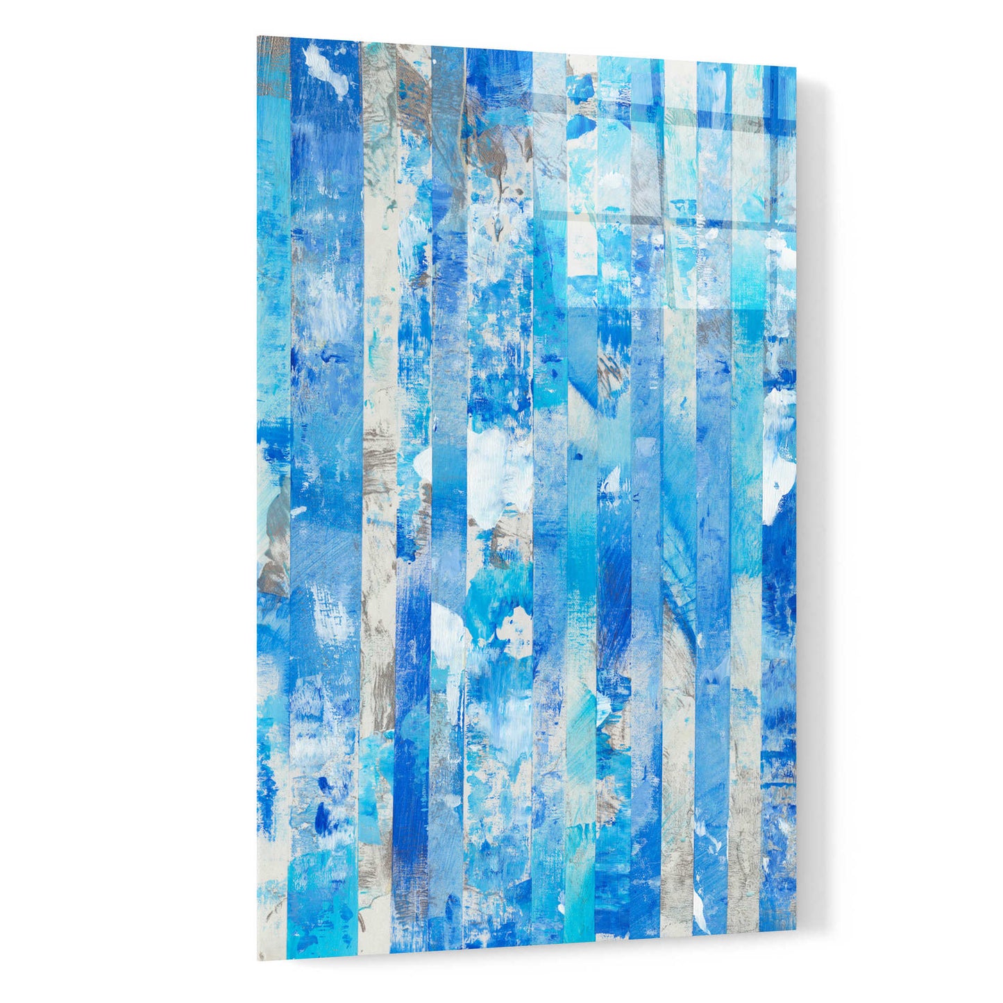 Epic Art 'Shifting Blues II' by Tim O'Toole, Acrylic Glass Wall Art,16x24