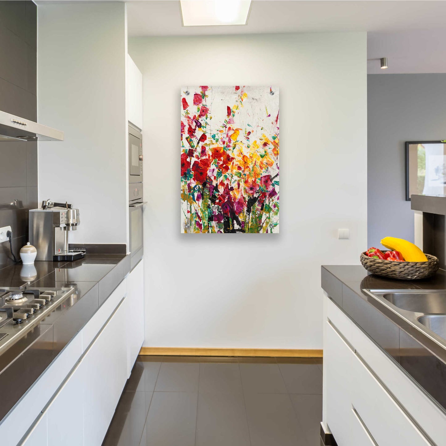 Epic Art 'Wildflowers Blooming I' by Tim O'Toole, Acrylic Glass Wall Art,24x36