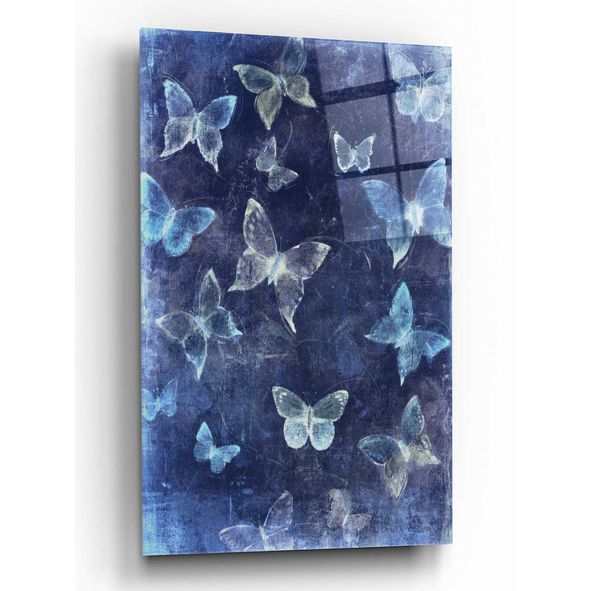 Epic Art 'Indigo Flight II' by Tim O'Toole, Acrylic Glass Wall Art