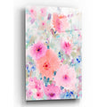 Epic Art 'Bright Floral Design  II' by Tim O'Toole, Acrylic Glass Wall Art
