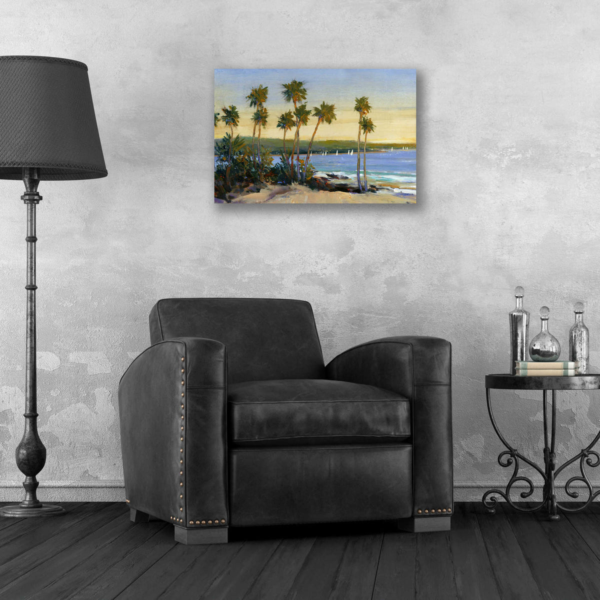 Epic Art 'Distant Shore II' by Tim O'Toole, Acrylic Glass Wall Art,24x16