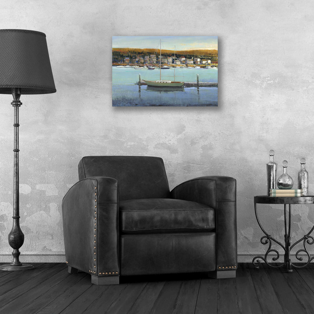 Epic Art 'Harbor View II' by Tim O'Toole, Acrylic Glass Wall Art,24x16