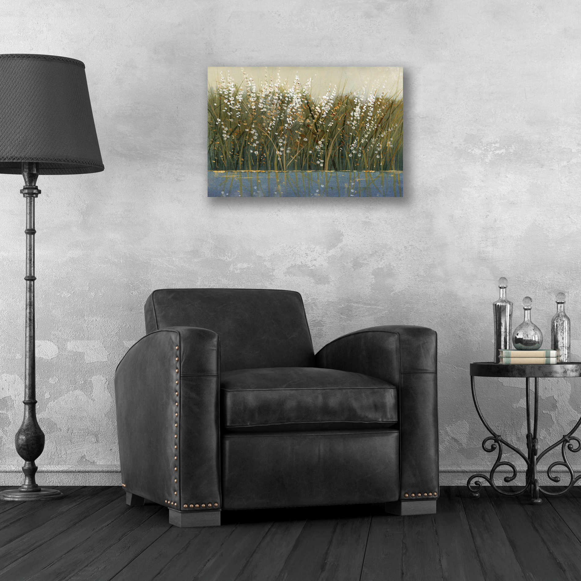 Epic Art 'By the Tall Grass I' by Tim O'Toole, Acrylic Glass Wall Art,24x16
