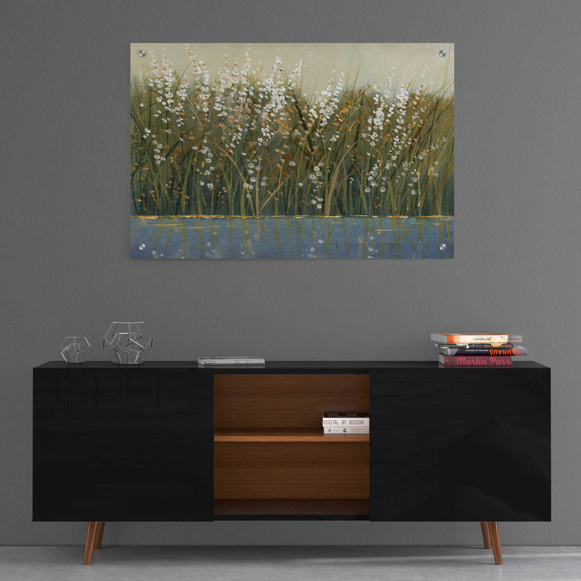 Epic Art 'By the Tall Grass I' by Tim O'Toole, Acrylic Glass Wall Art,36x24