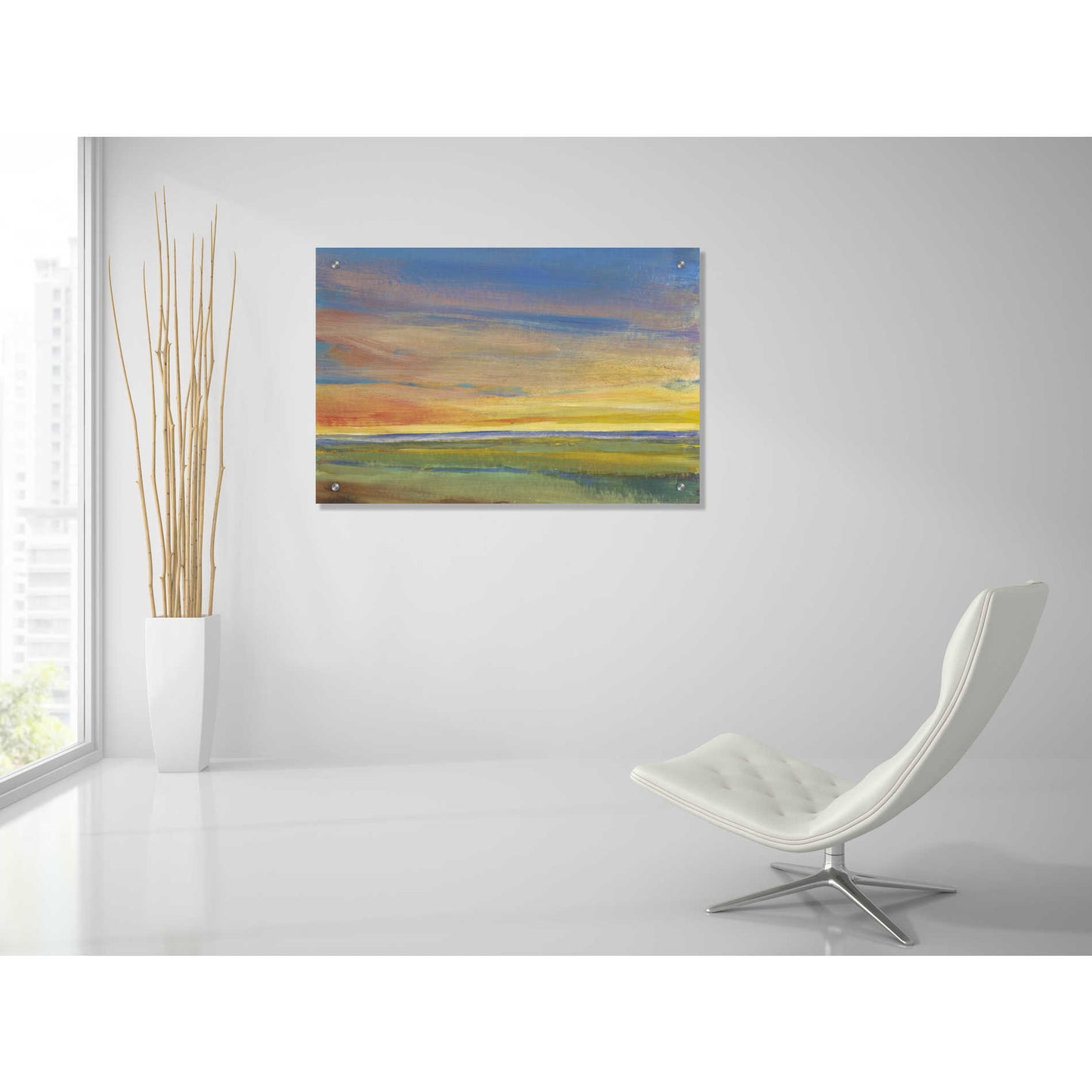 Epic Art 'Fading Light I' by Tim O'Toole, Acrylic Glass Wall Art,36x24