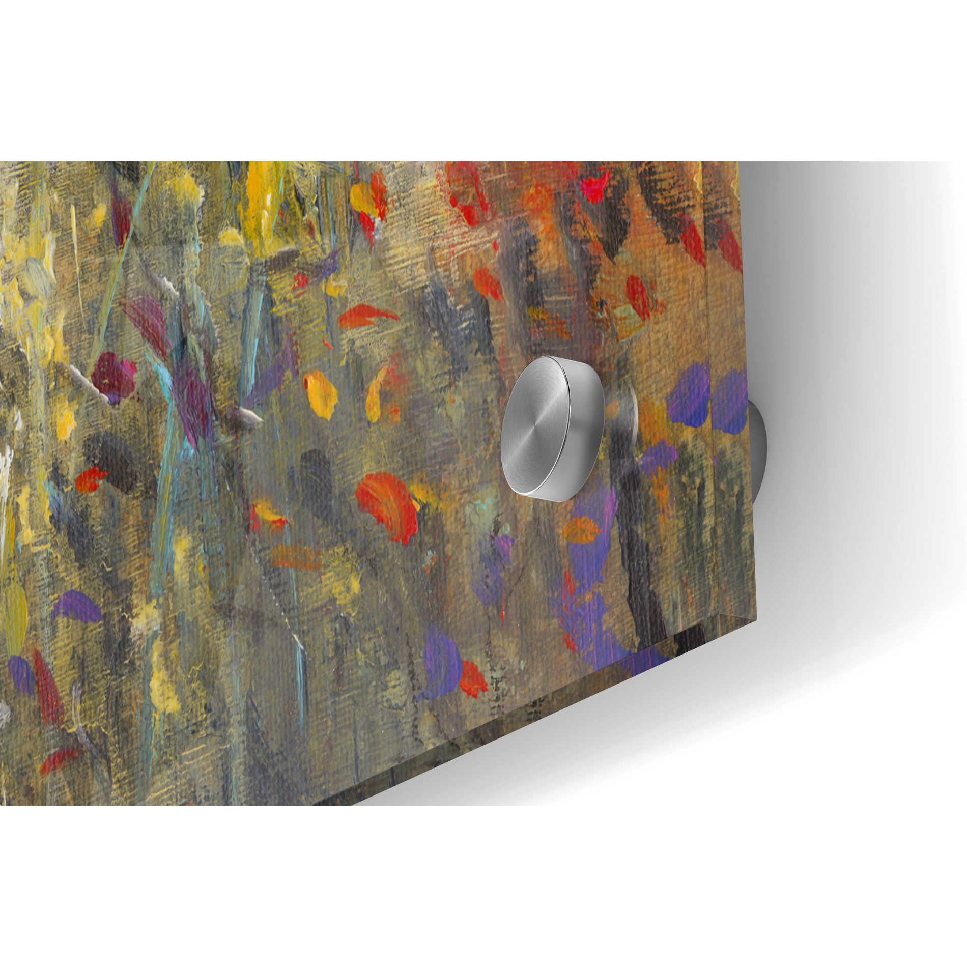 Epic Art 'Field of Spring Flowers II' by Tim O'Toole, Acrylic Glass Wall Art,36x24