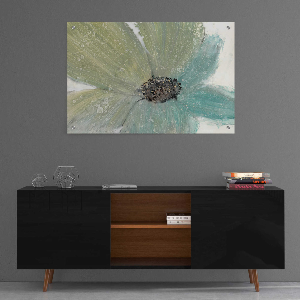 Epic Art 'Floral Spirit I' by Tim O'Toole, Acrylic Glass Wall Art,36x24