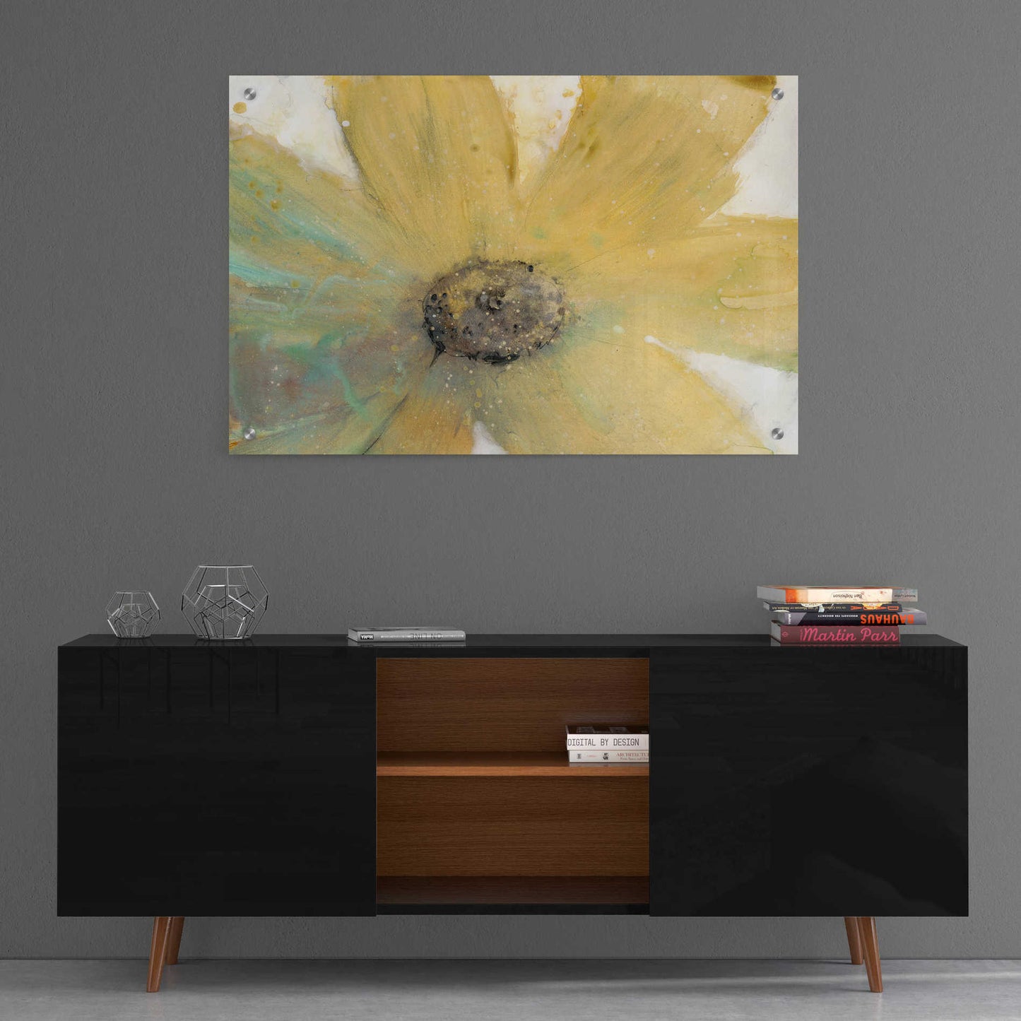 Epic Art 'Floral Spirit II' by Tim O'Toole, Acrylic Glass Wall Art,36x24