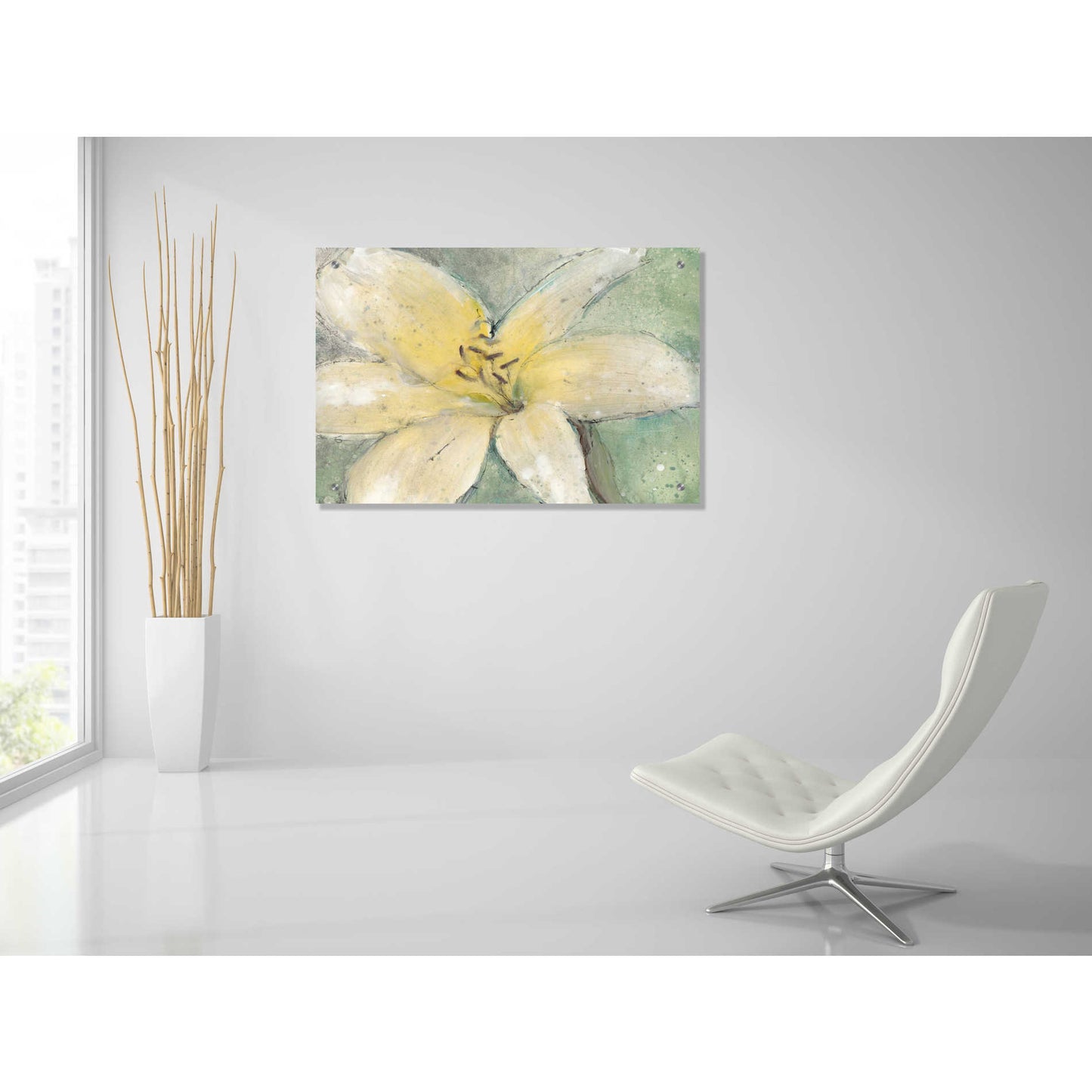 Epic Art 'Floral Spirit III' by Tim O'Toole, Acrylic Glass Wall Art,36x24