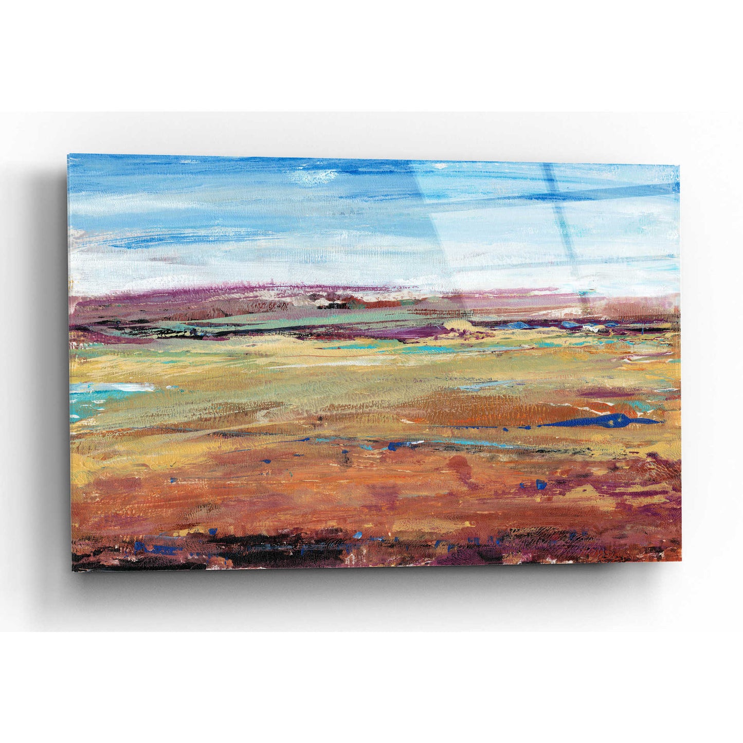 Epic Art 'Terra Vista I' by Tim O'Toole, Acrylic Glass Wall Art,16x12