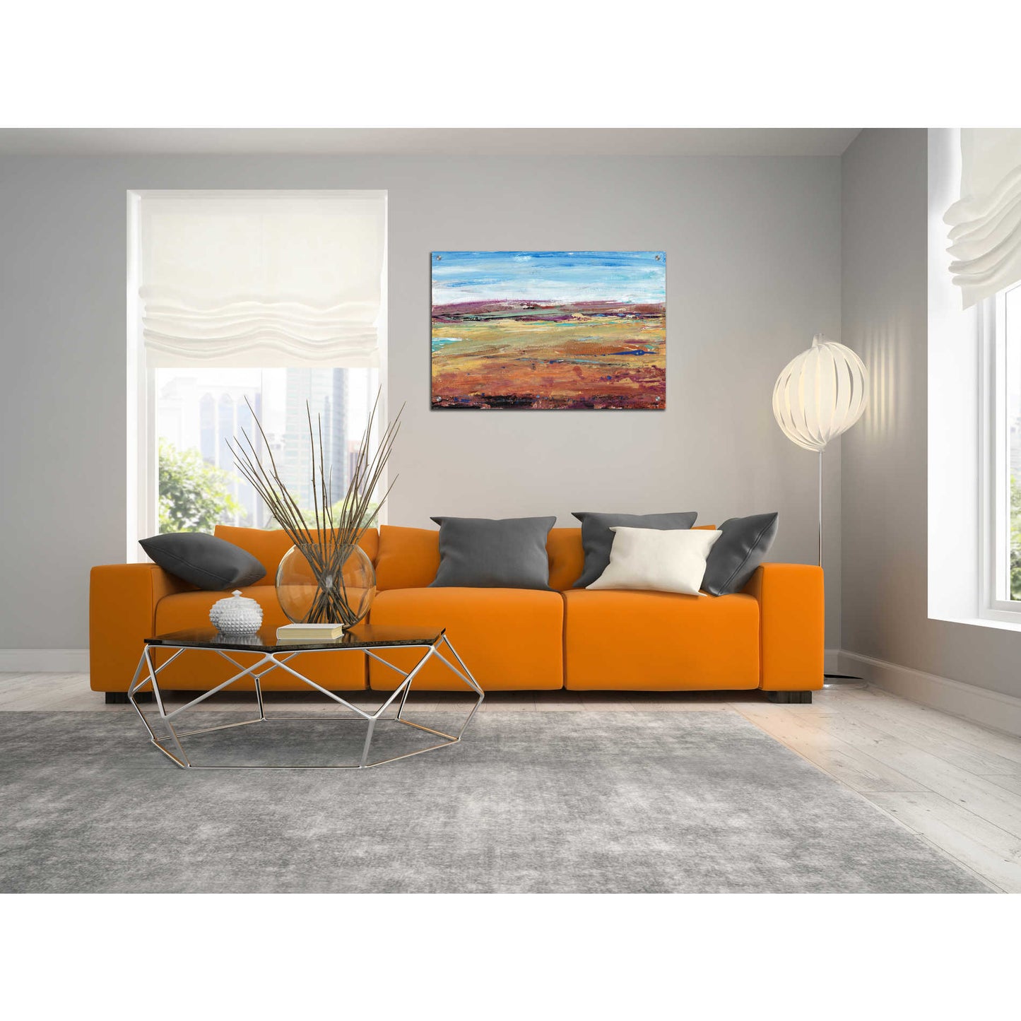 Epic Art 'Terra Vista I' by Tim O'Toole, Acrylic Glass Wall Art,36x24