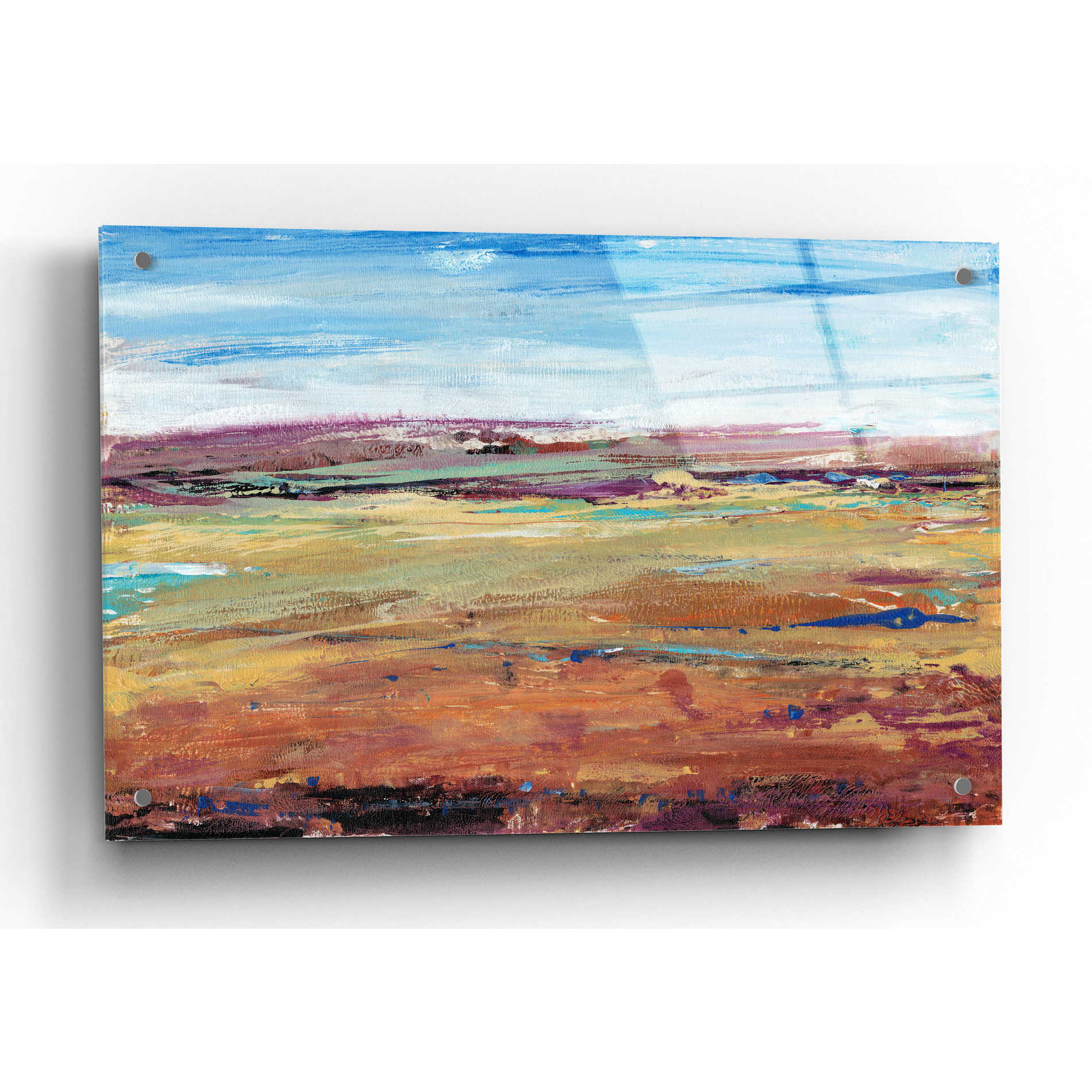 Epic Art 'Terra Vista I' by Tim O'Toole, Acrylic Glass Wall Art,36x24