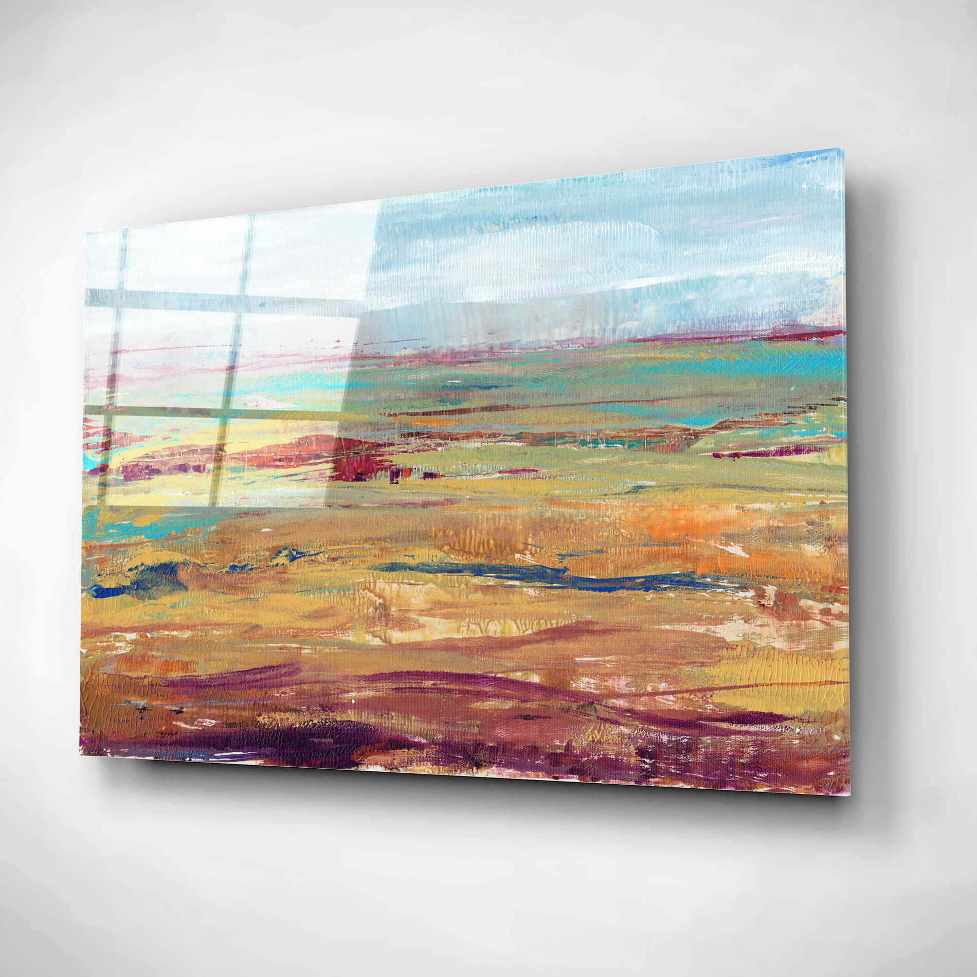 Epic Art 'Terra Vista II' by Tim O'Toole, Acrylic Glass Wall Art,24x16