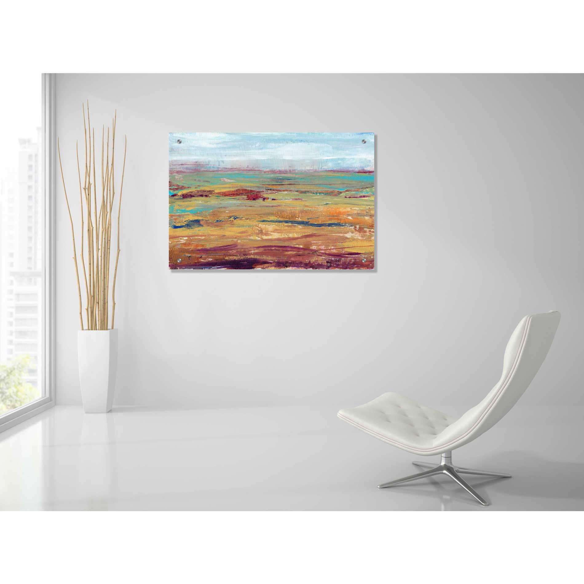 Epic Art 'Terra Vista II' by Tim O'Toole, Acrylic Glass Wall Art,36x24