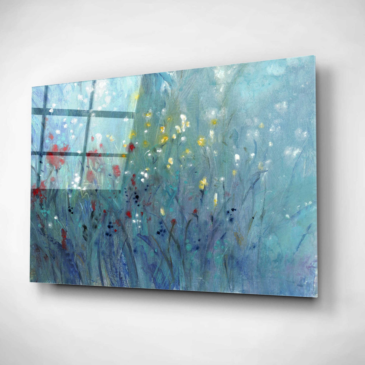 Epic Art 'Blue Vision II' by Tim O'Toole, Acrylic Glass Wall Art,24x16