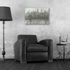 Epic Art 'City Center II' by Tim O'Toole, Acrylic Glass Wall Art,24x16