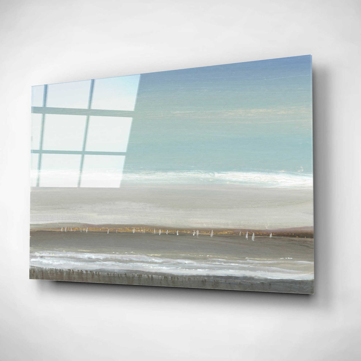 Epic Art 'Distant Coast I' by Tim O'Toole, Acrylic Glass Wall Art,24x16