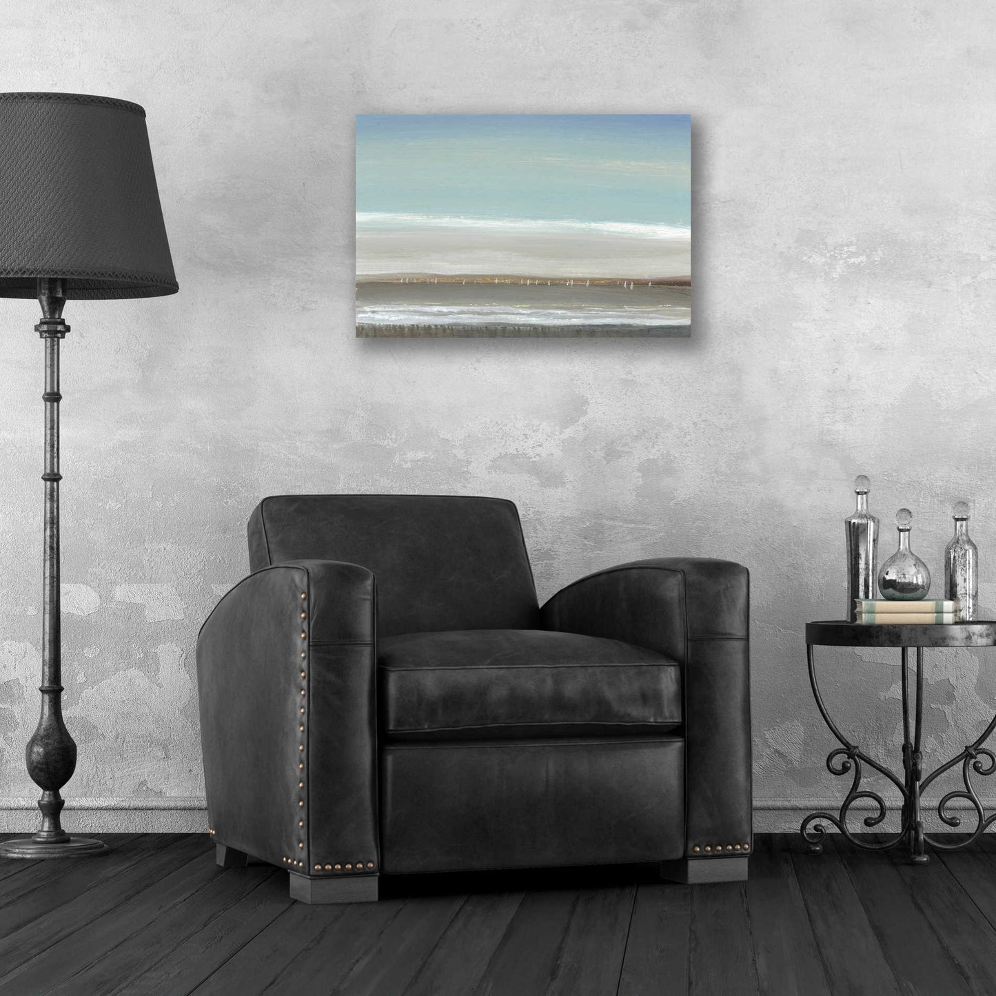 Epic Art 'Distant Coast I' by Tim O'Toole, Acrylic Glass Wall Art,24x16