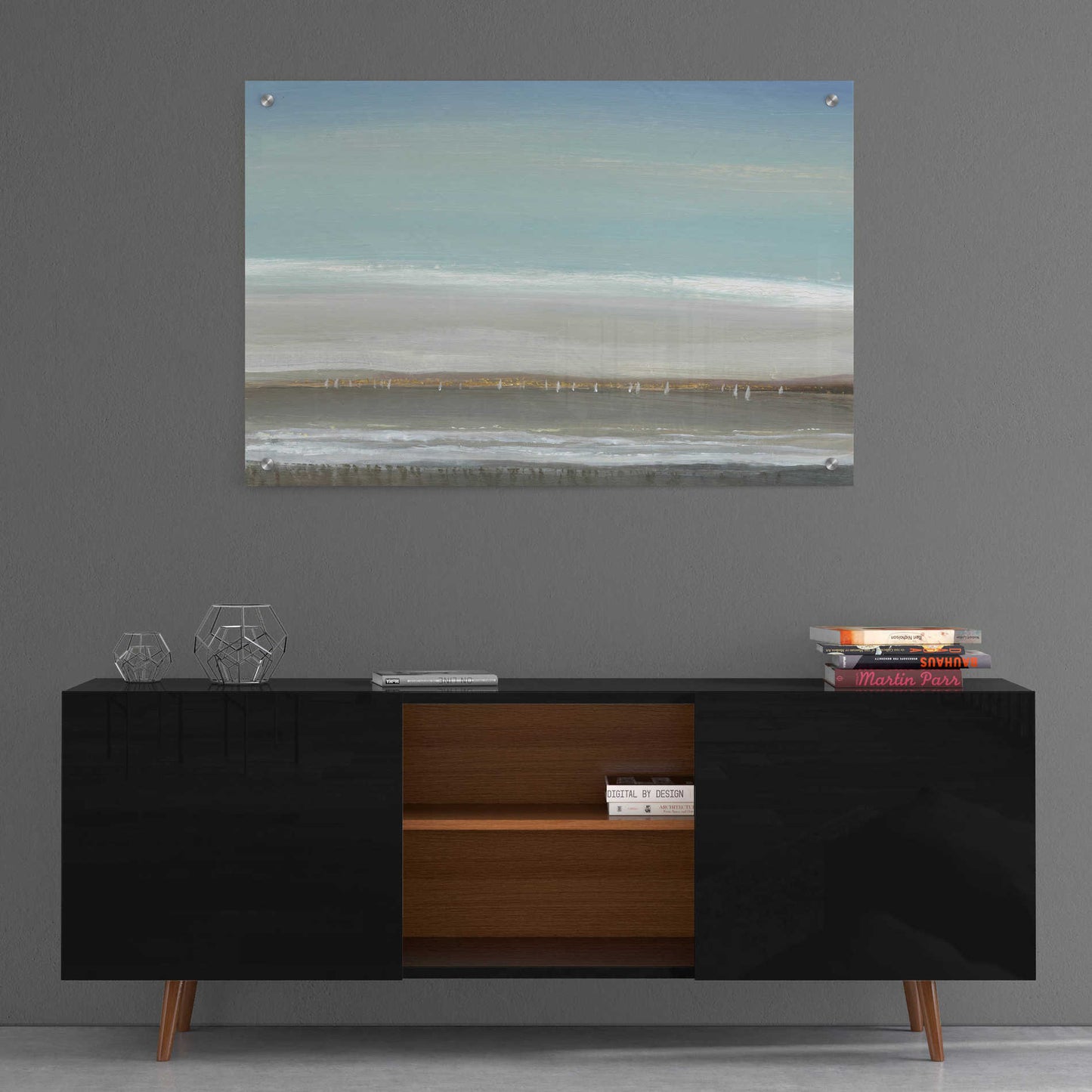 Epic Art 'Distant Coast I' by Tim O'Toole, Acrylic Glass Wall Art,36x24