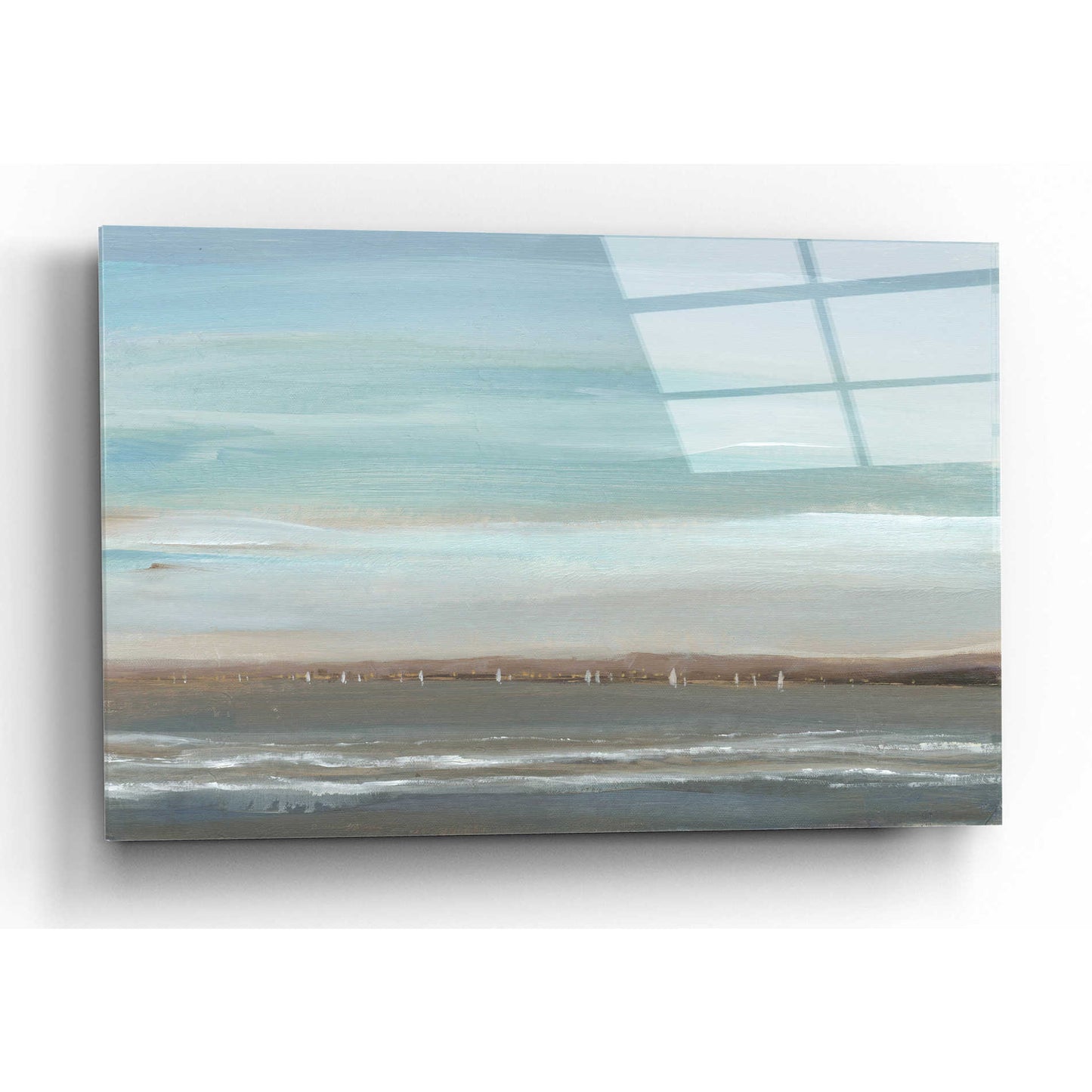 Epic Art 'Distant Coast II' by Tim O'Toole, Acrylic Glass Wall Art,16x12