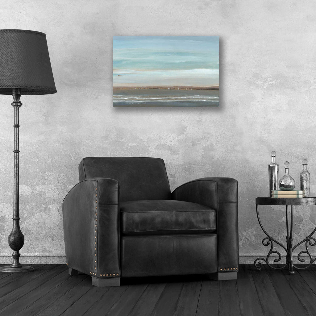 Epic Art 'Distant Coast II' by Tim O'Toole, Acrylic Glass Wall Art,24x16