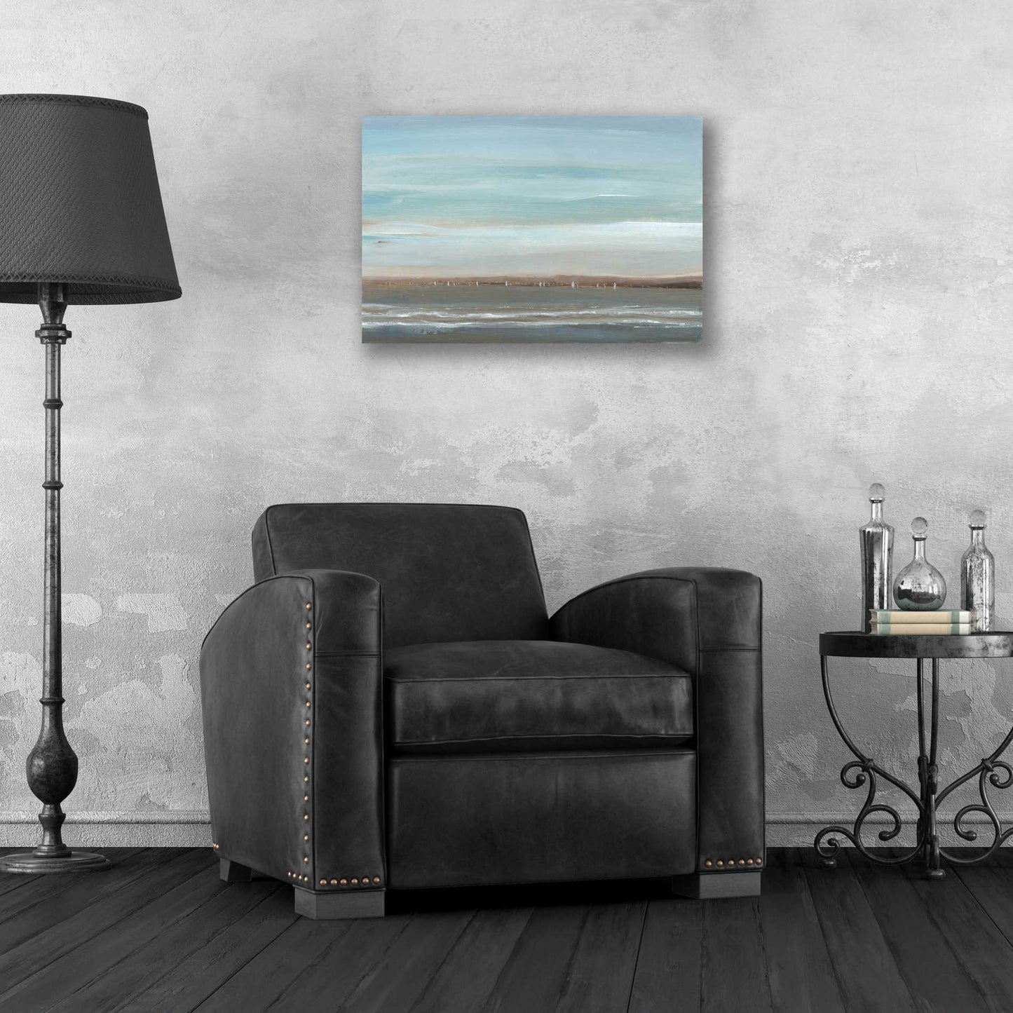 Epic Art 'Distant Coast II' by Tim O'Toole, Acrylic Glass Wall Art,24x16