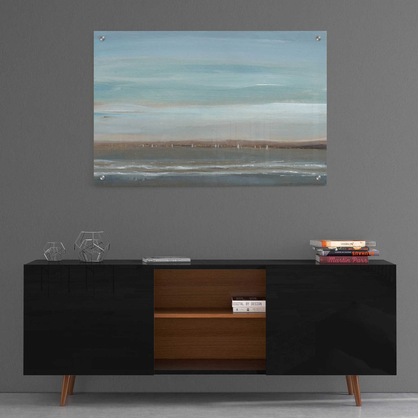 Epic Art 'Distant Coast II' by Tim O'Toole, Acrylic Glass Wall Art,36x24