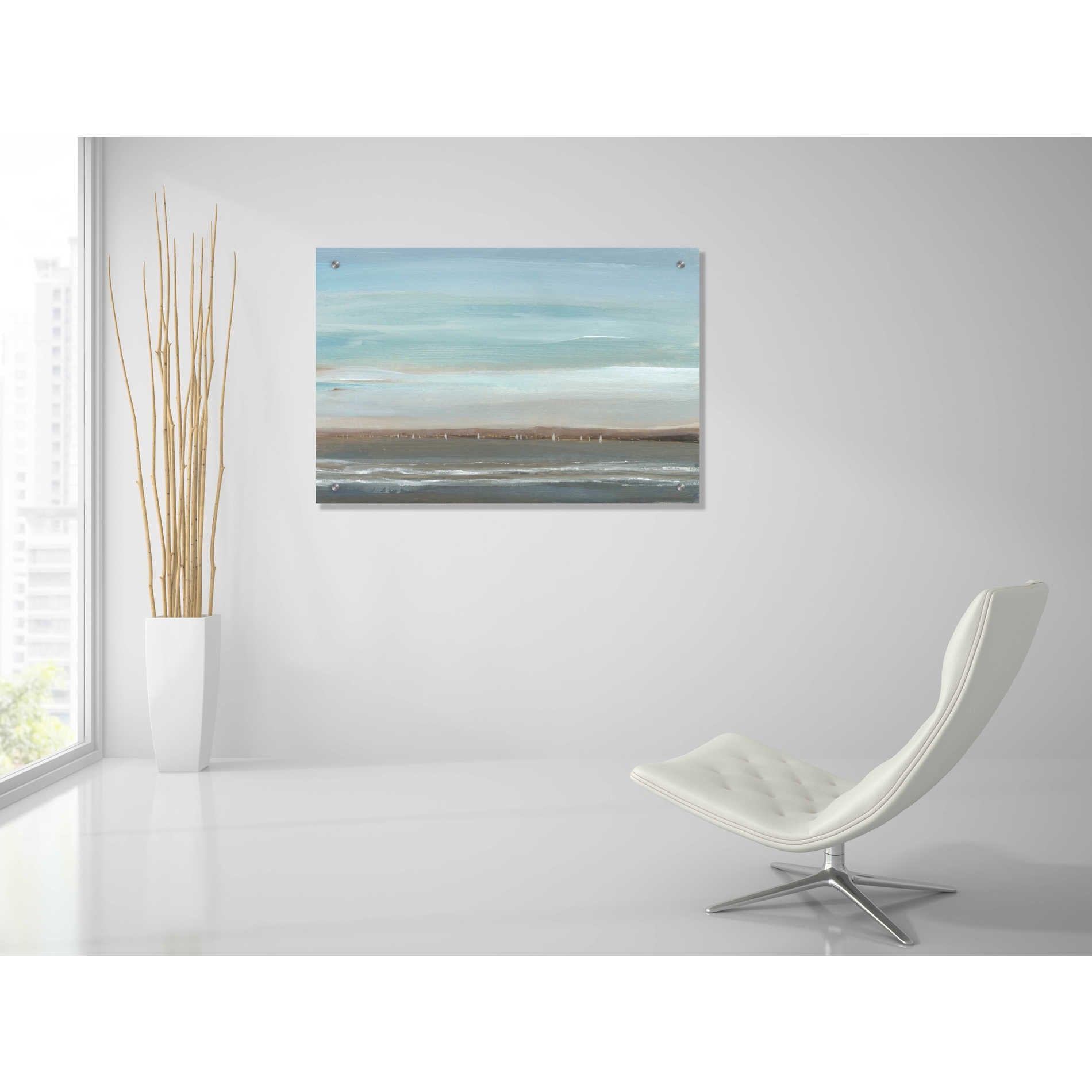 Epic Art 'Distant Coast II' by Tim O'Toole, Acrylic Glass Wall Art,36x24