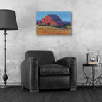 Epic Art 'Colorful Barn View II' by Tim O'Toole, Acrylic Glass Wall Art,24x16
