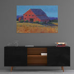 Epic Art 'Colorful Barn View II' by Tim O'Toole, Acrylic Glass Wall Art,36x24