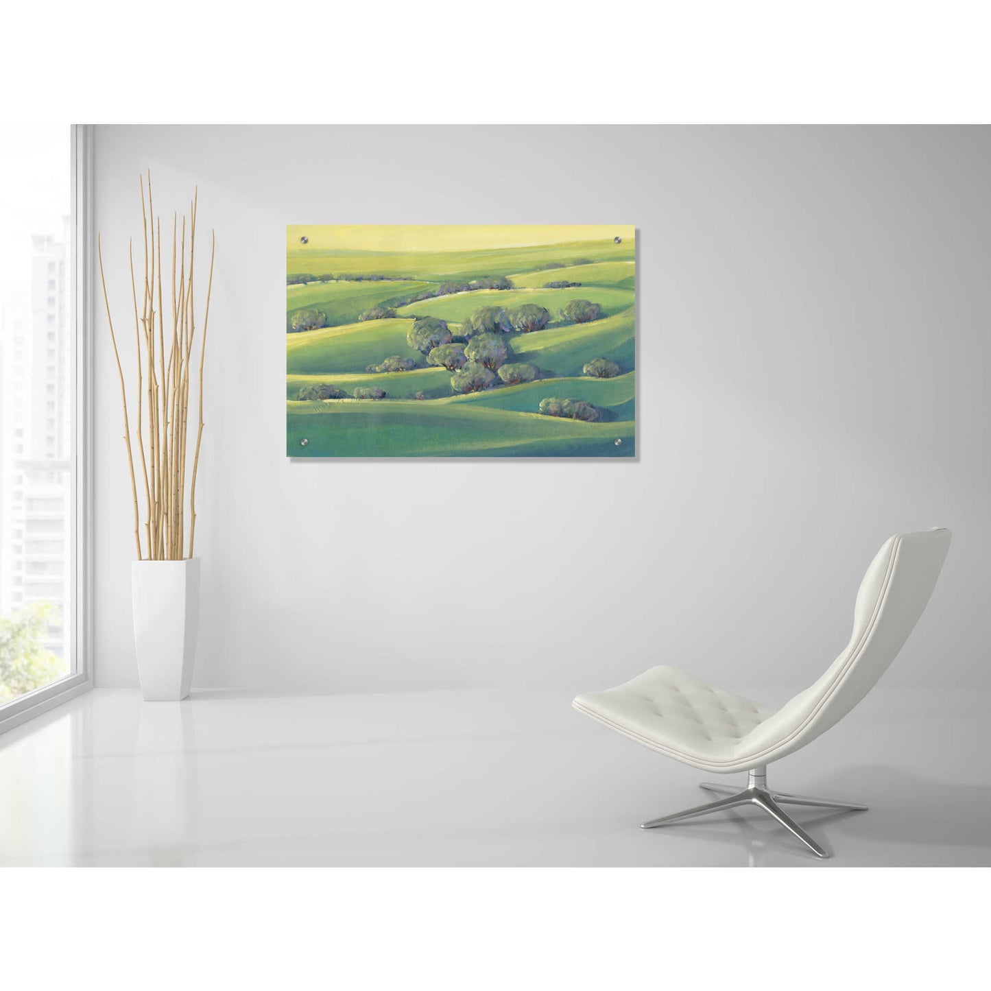 Epic Art 'Hillside View II' by Tim O'Toole, Acrylic Glass Wall Art,36x24