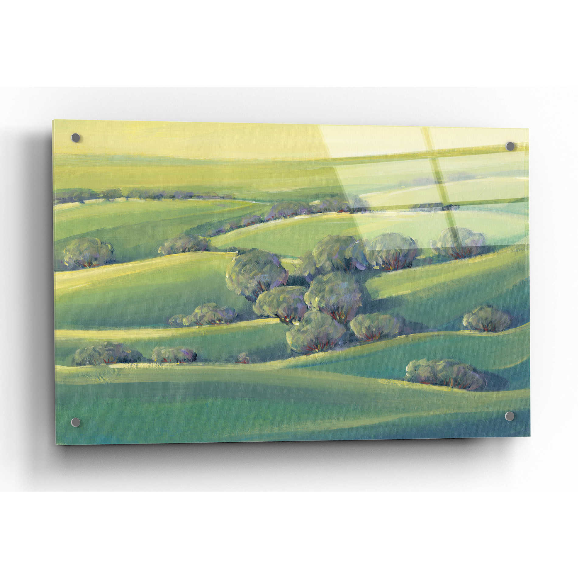 Epic Art 'Hillside View II' by Tim O'Toole, Acrylic Glass Wall Art,36x24