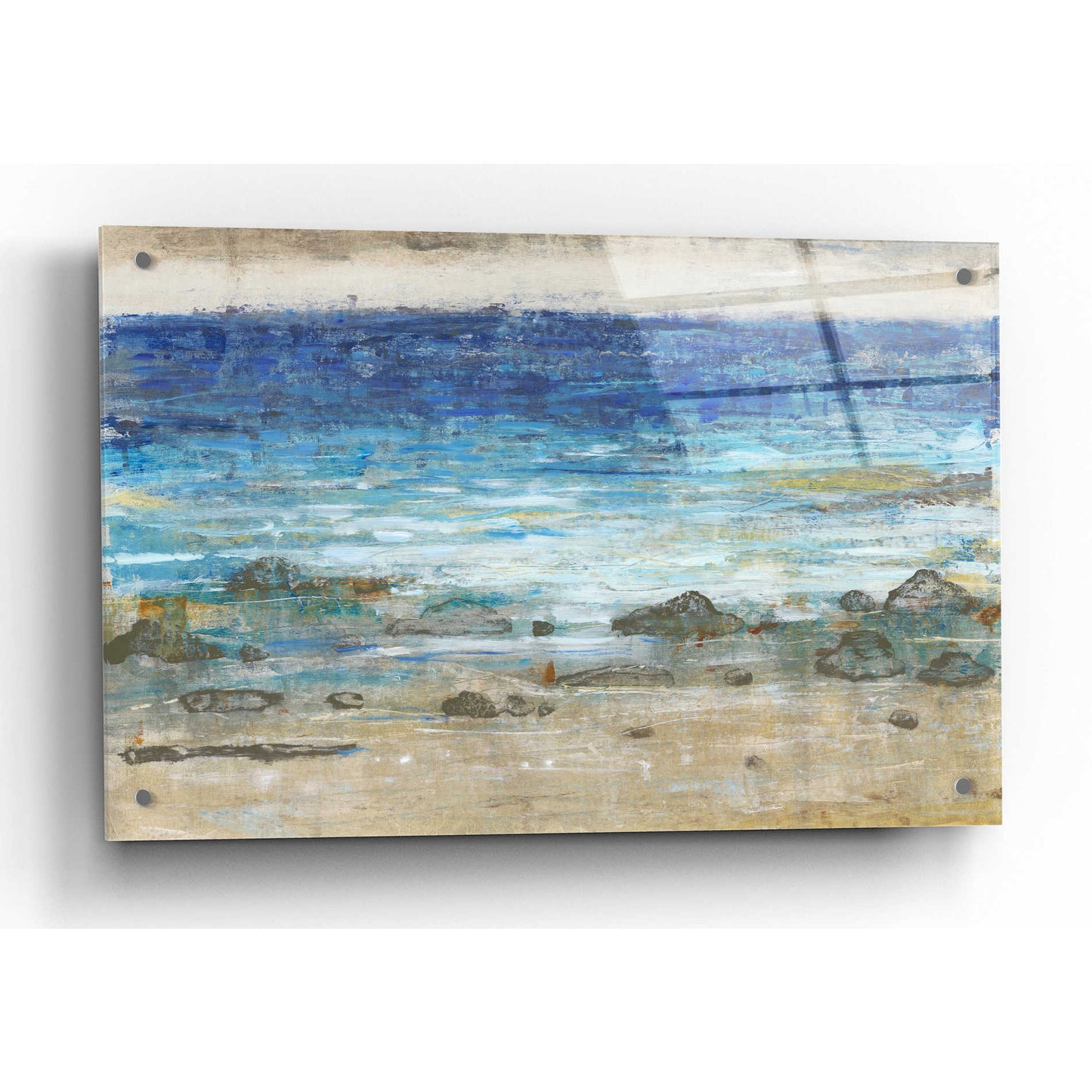 Epic Art 'Rocky Shoreline II' by Tim O'Toole, Acrylic Glass Wall Art,36x24