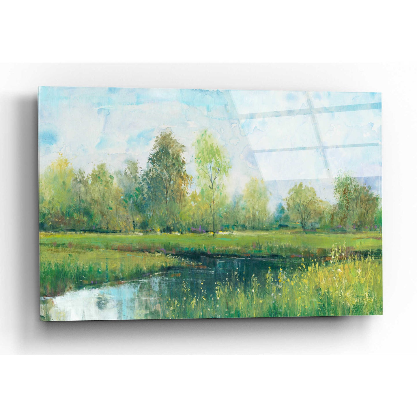 Epic Art 'Tranquil Park I' by Tim O'Toole, Acrylic Glass Wall Art