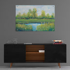 Epic Art 'Tranquil Park II' by Tim O'Toole, Acrylic Glass Wall Art,36x24