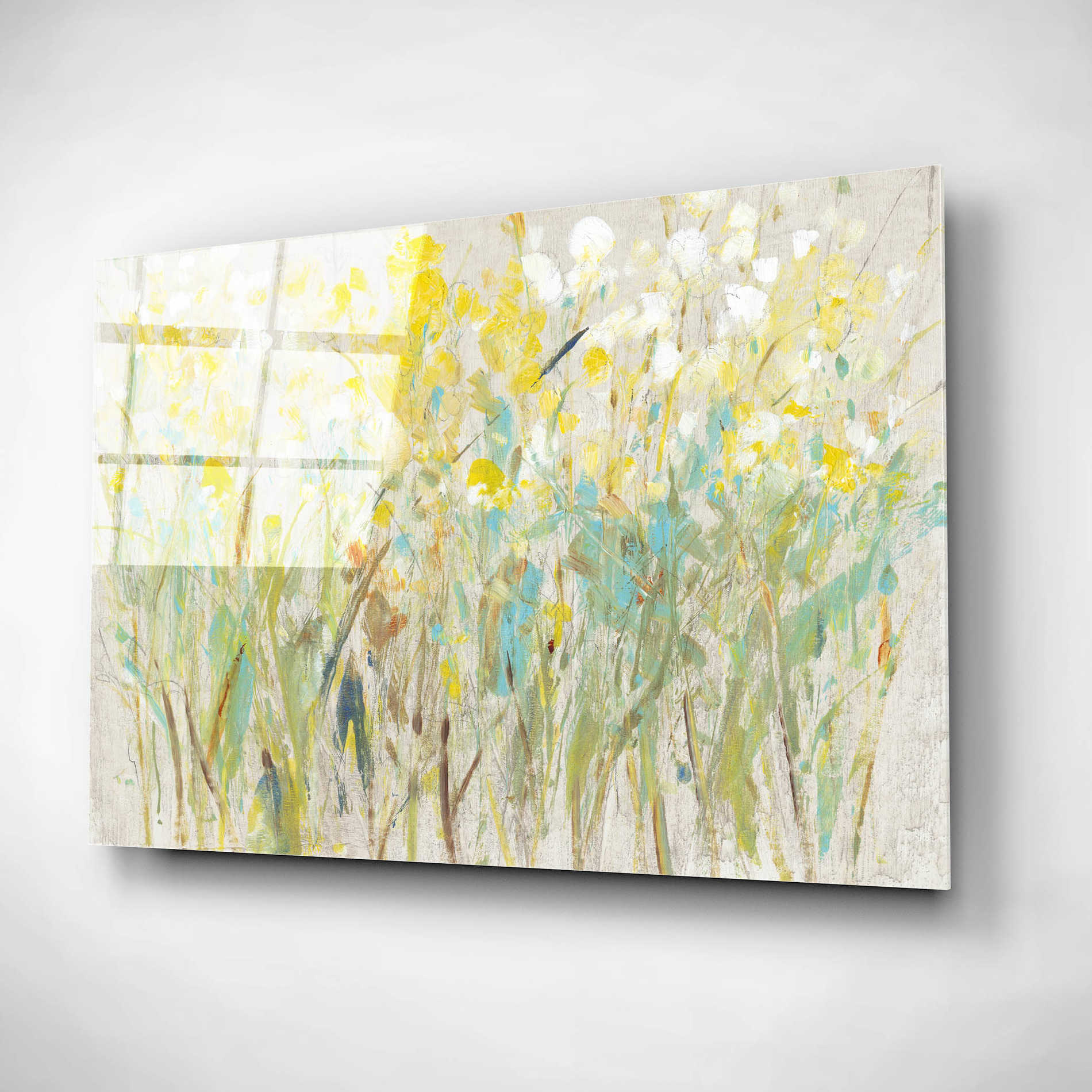 Epic Art 'Floral Cluster I' by Tim O'Toole, Acrylic Glass Wall Art,24x16