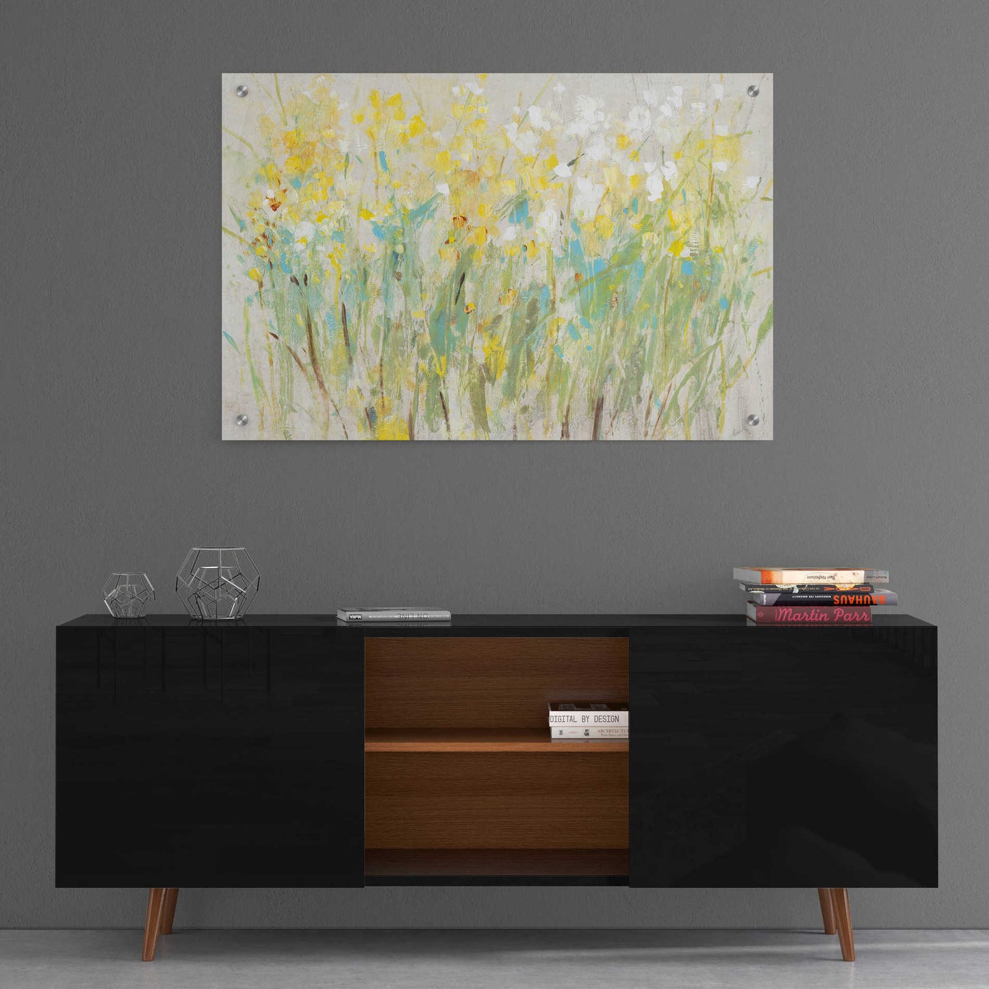 Epic Art 'Floral Cluster II' by Tim O'Toole, Acrylic Glass Wall Art,36x24