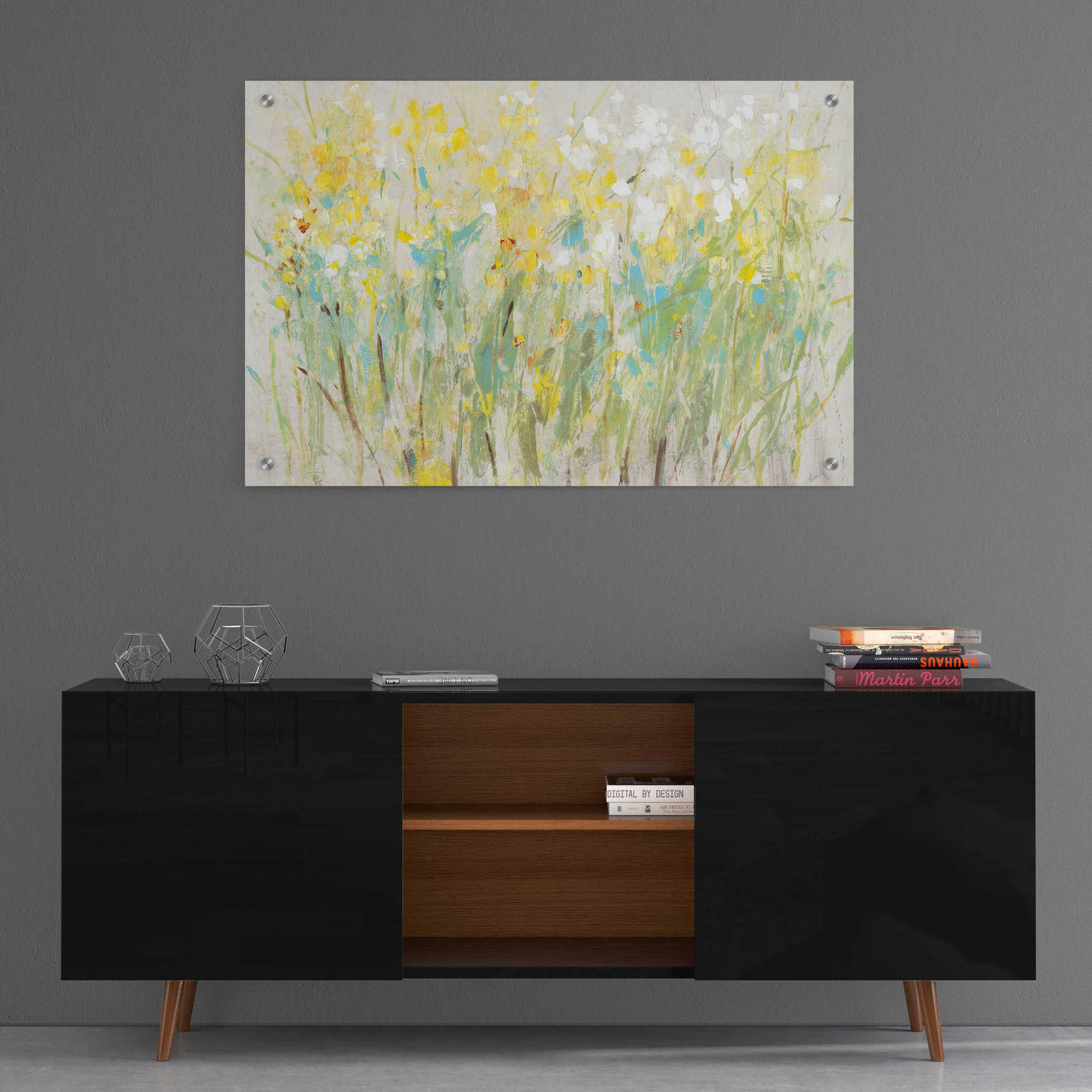 Epic Art 'Floral Cluster II' by Tim O'Toole, Acrylic Glass Wall Art,36x24